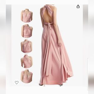 Infinity Bandeau Convertible Bridesmaid Dress Multiway Wrap Long Wedding…